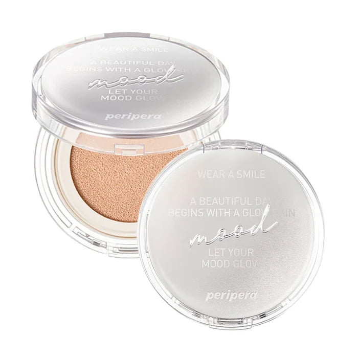 PERIPERA Mood Vegan Glow Cushion كوشن فونديشن نباتي