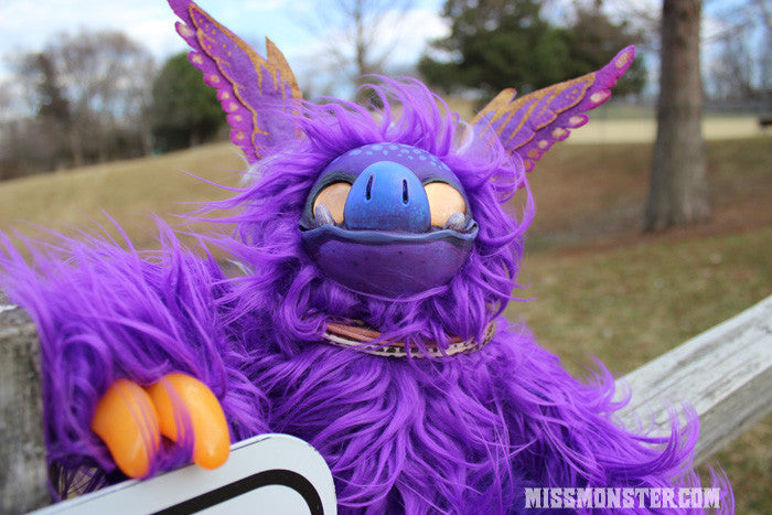 PIGGOT THE PORKBAT OOAK DOLL