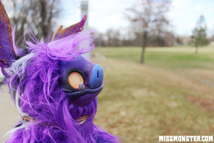 PIGGOT THE PORKBAT OOAK DOLL