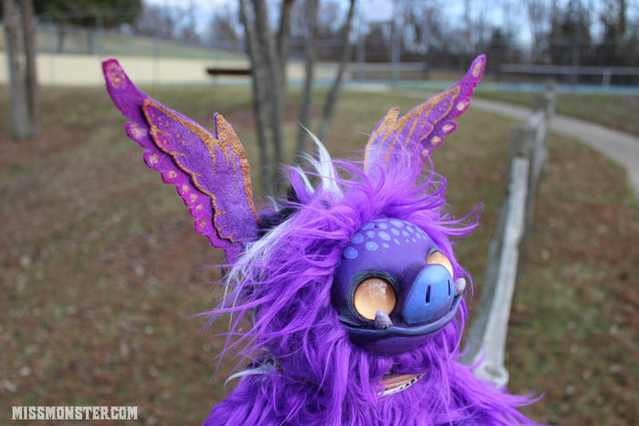 PIGGOT THE PORKBAT OOAK DOLL