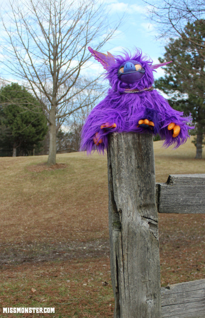 PIGGOT THE PORKBAT OOAK DOLL