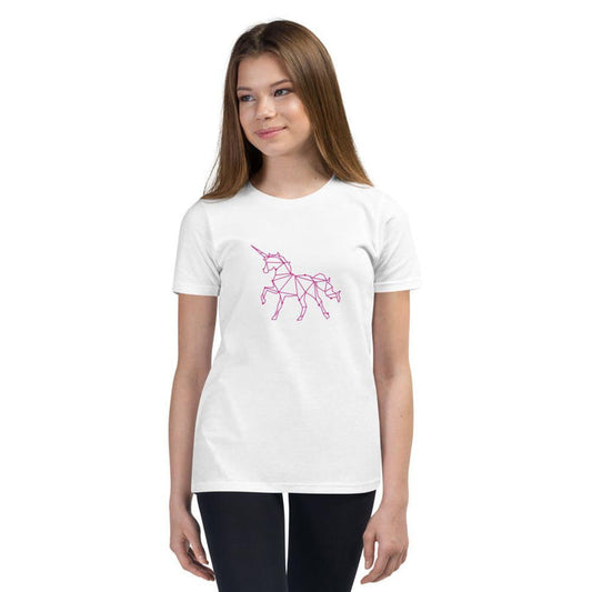 Pink Unicorn Youth T-Shirt - Billyforce Shop