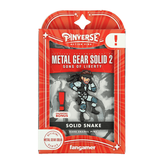 PINVERSE - Solid Snake Pin Pack