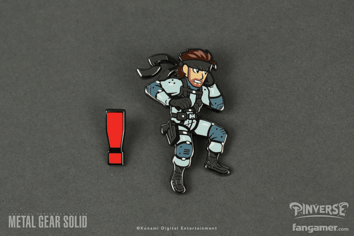 PINVERSE - Solid Snake Pin Pack