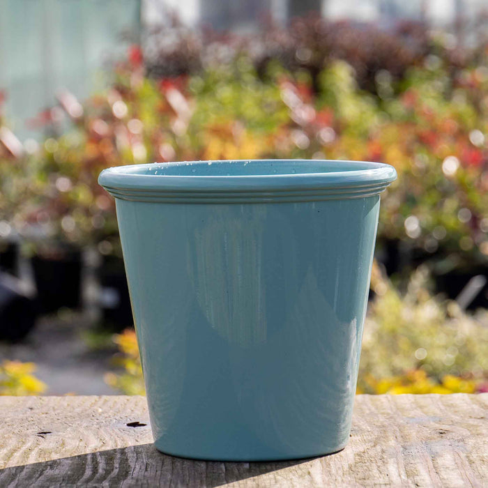 plant pot in garden