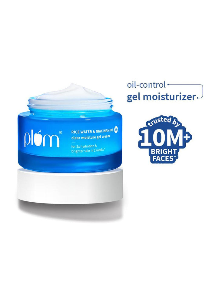 Plum 2% Niacinamide & Rice Water Gel Cream 50ml