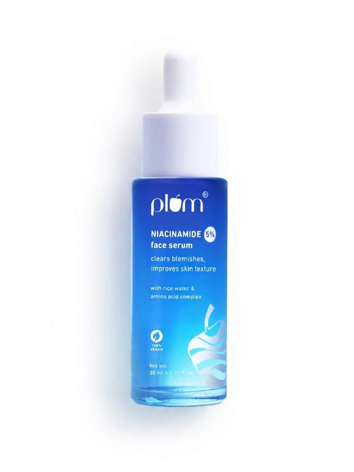 Plum 5% Niacinamide & Rice Water Serum 30ml