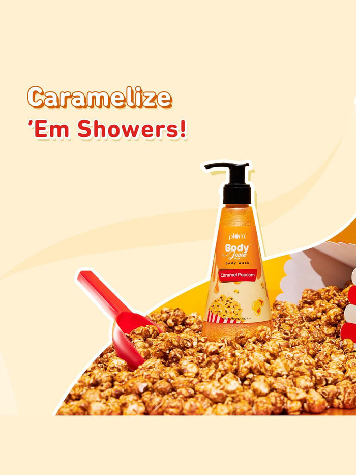 Plum Body Lovin' Caramel Popcorn Shower Gel 240ml