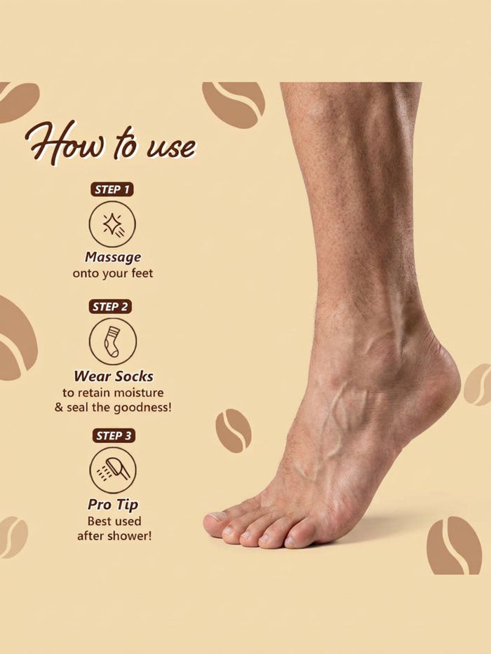 Plum Body Lovin' Coffee Wake-a-ccino Foot Cream 75g