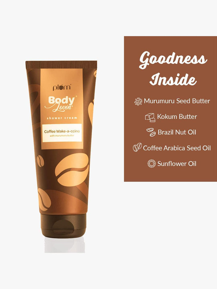 Plum Body Lovin' Coffee Wake-a-ccino Shower Gel 200ml
