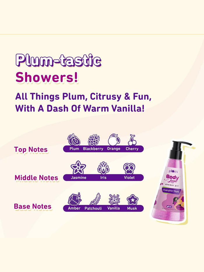 Plum Body Lovin' Everythin' Plum Shower Gel 240ml
