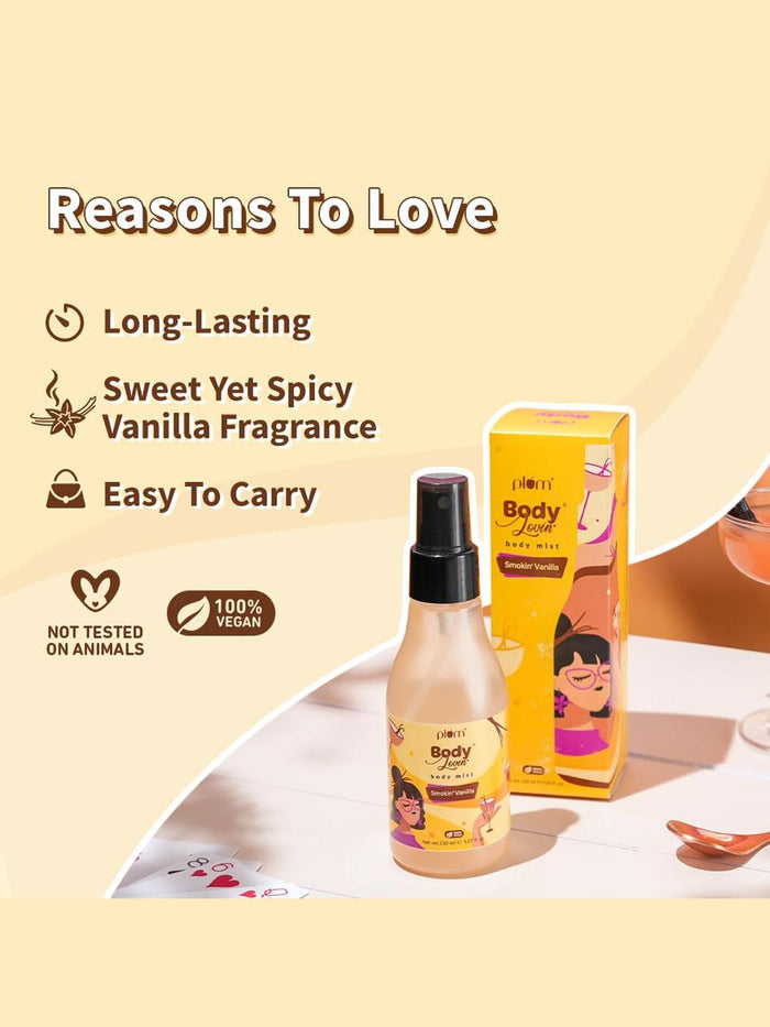 Plum Body Lovin' Smokin' Vanilla Body Mist (150m)