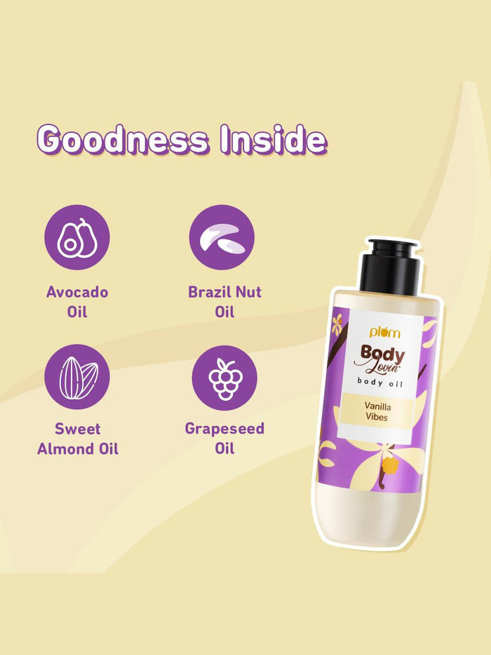 Plum Body Lovin' Vanilla Vibes Body Oil 200ml