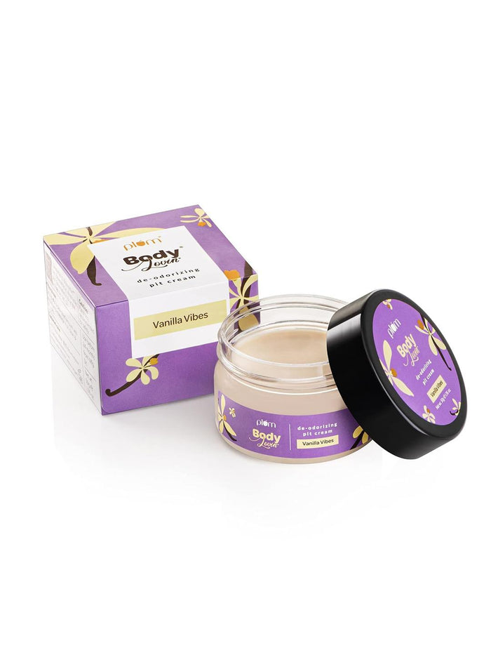 Plum Body Lovin' Vanilla Vibes De-odorizing Pit Cream (50g)