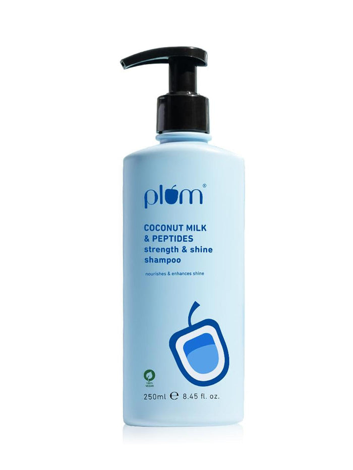 Plum Coconut Milk & Peptides Strength & Shine Shampoo 250ml