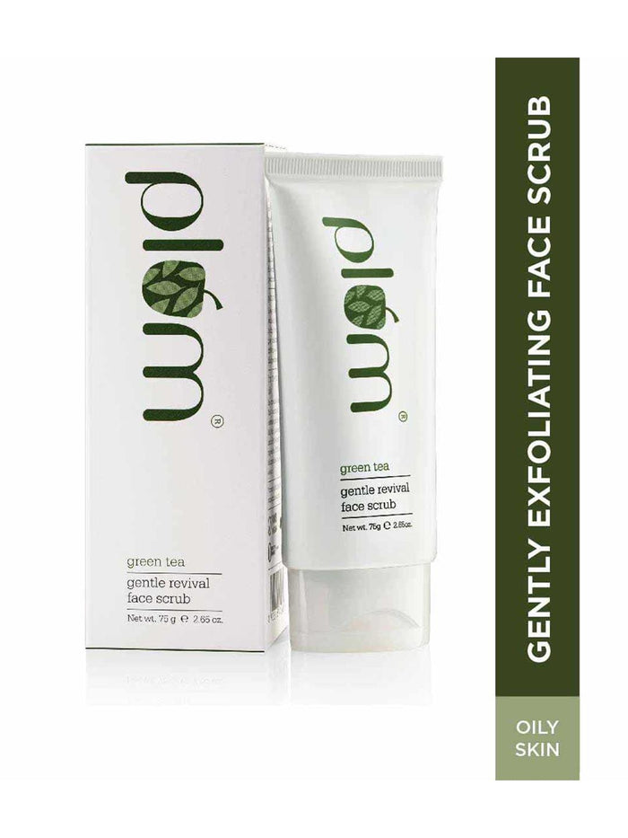 Plum Green Tea Gentle Revival Face Scrub 75g