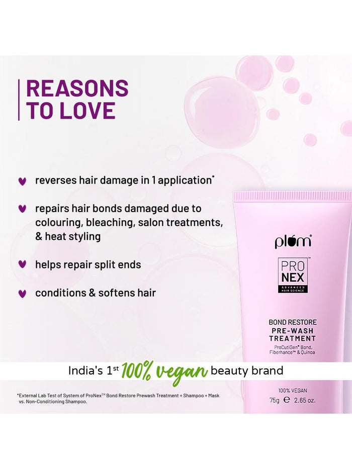 Plum ProNex Bond Restore Pre-wash Treatment 75g