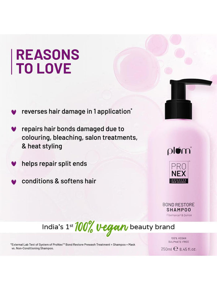 Plum ProNex Bond Restore Shampoo 250ml