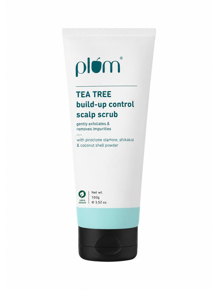 Plum Tea Tree Build-up Control Scalp Scrub 100g
