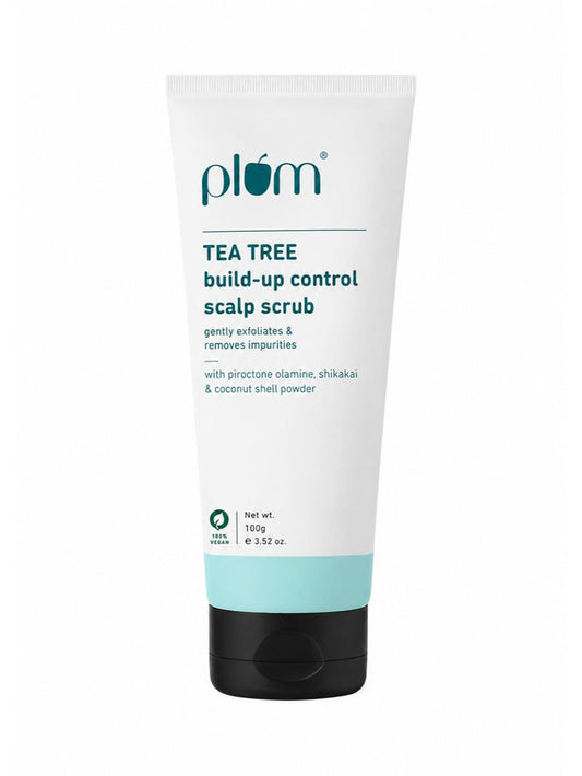 Plum Tea Tree Build-up Control Scalp Scrub 100g