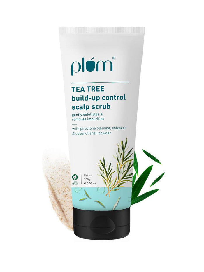 Plum Tea Tree Build-up Control Scalp Scrub 100g