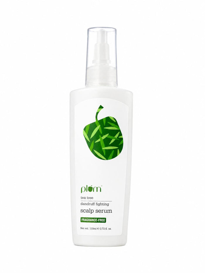 Plum Tea Tree Dandruff Fighting Scalp Serum 110ml