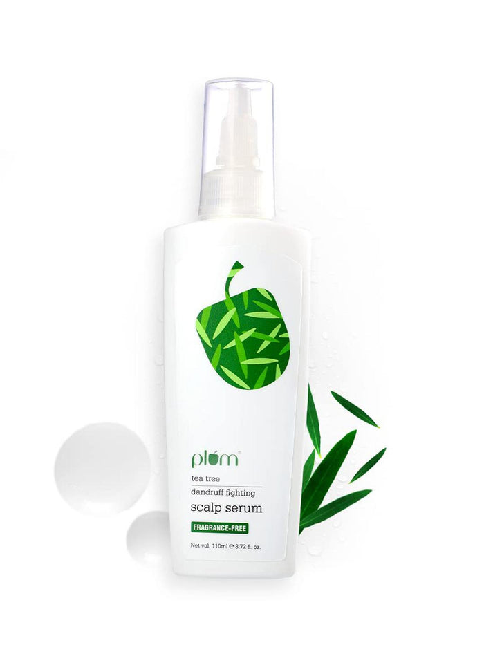 Plum Tea Tree Dandruff Fighting Scalp Serum 110ml