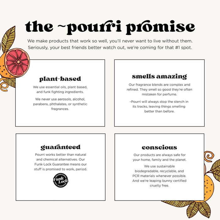 Poo-Pourri Before-You-Go Toilet Spray On-The-Go Set 3 Pack Travel Size 10 mL