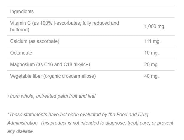 Potent C Guard Tabsules by PERQUE 100 count