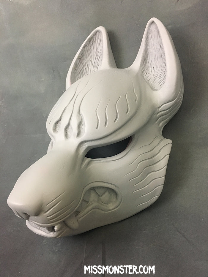 **PRE-ORDER 6-8 WEEK SHIP TIME** BLANK FOX MASK