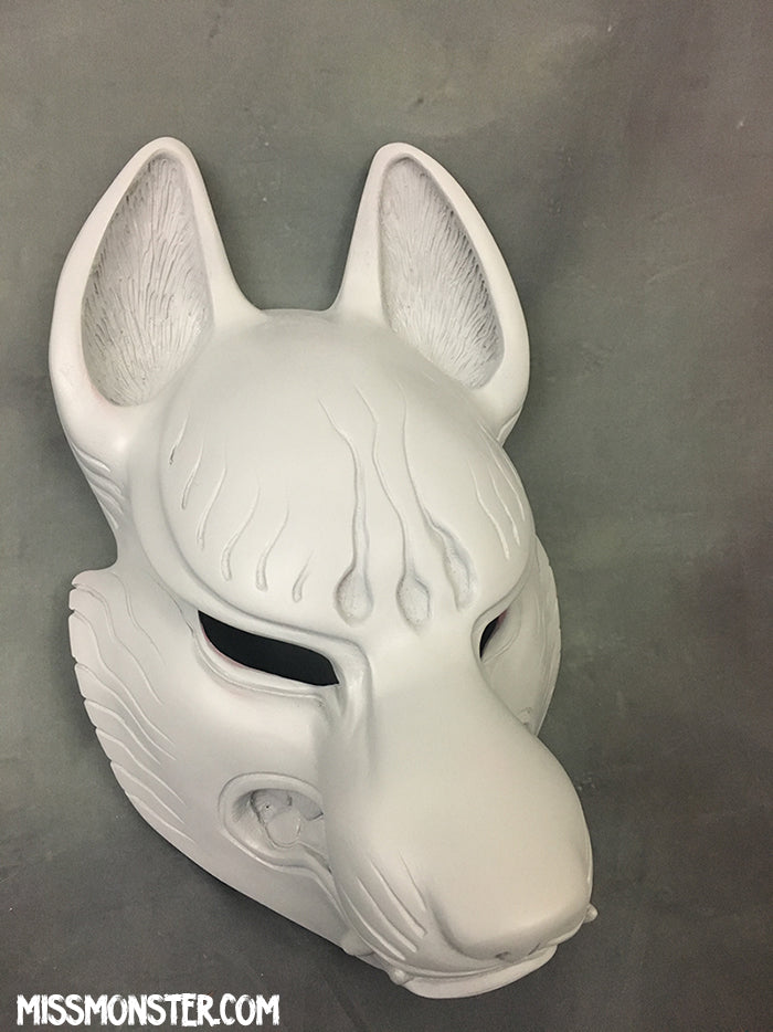**PRE-ORDER 6-8 WEEK SHIP TIME** BLANK FOX MASK