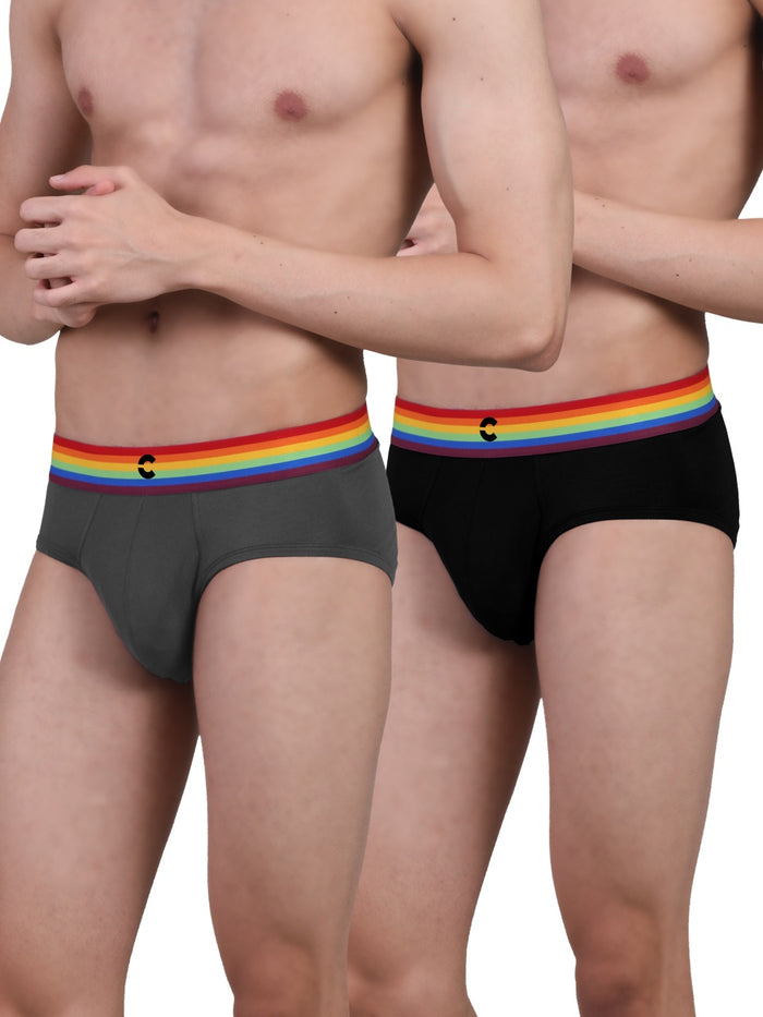 Pride Grey; Pride Black / S / Men