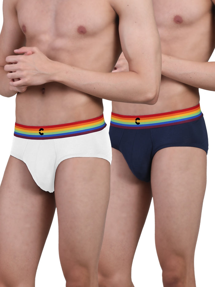 Pride White; Pride Blue / S / Men
