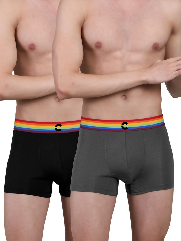 Pride Grey; Pride Black / S / Men