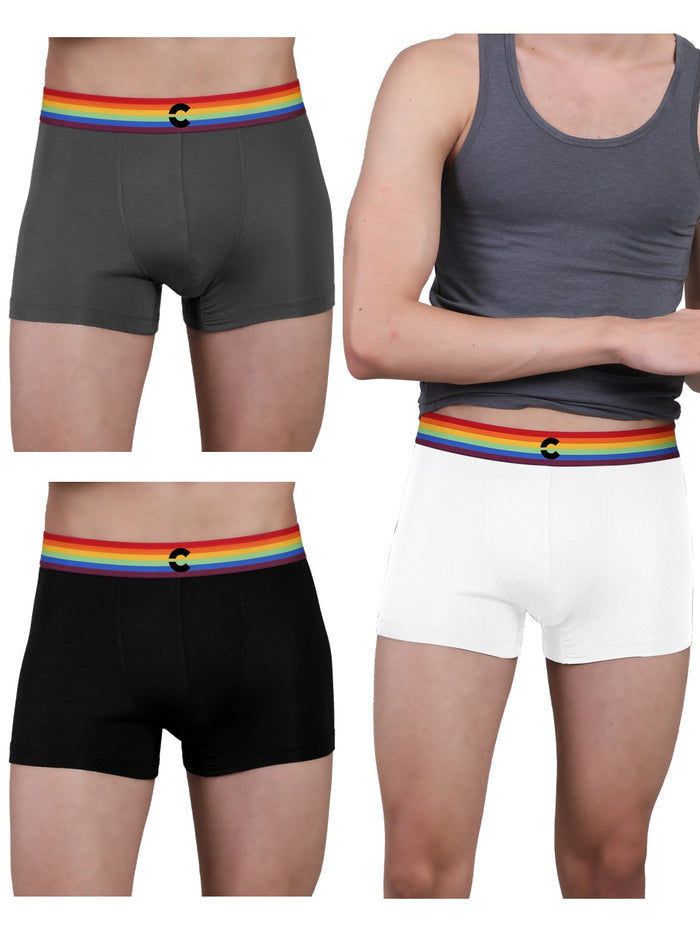 Pride White; Pride Grey; Pride Black / S / Men