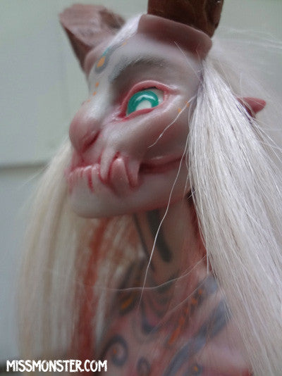 PRO CAST- PASTEL EUSAPIA- BALL JOINTED DEMON DOLL