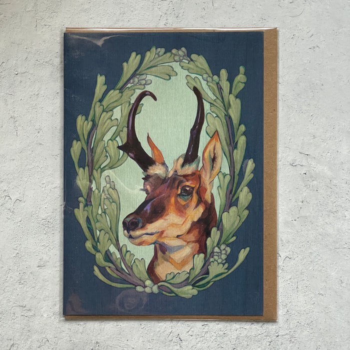 Pronghorn & Big Sagebrush Card