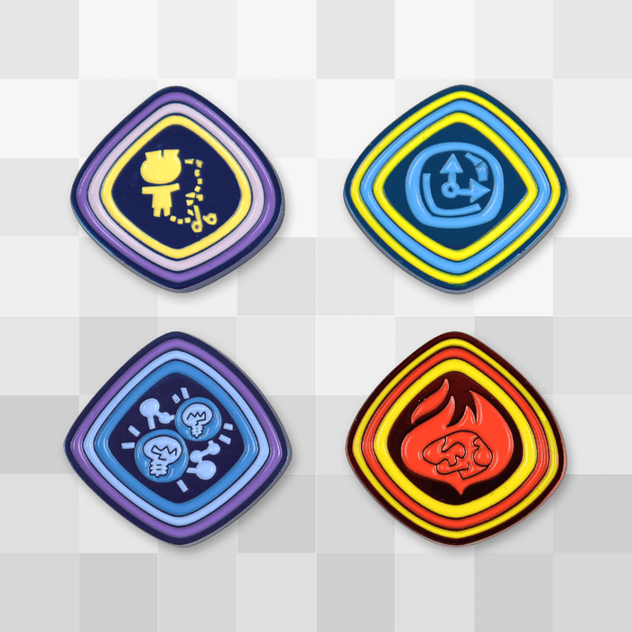 Psychonauts 2 Merit Badge Pin Set 1