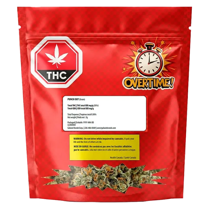 OVERTIME 7 g Punch Out Flower