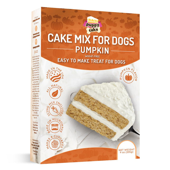 Puppy Cake Mix - Pumpkin Wheat-Free