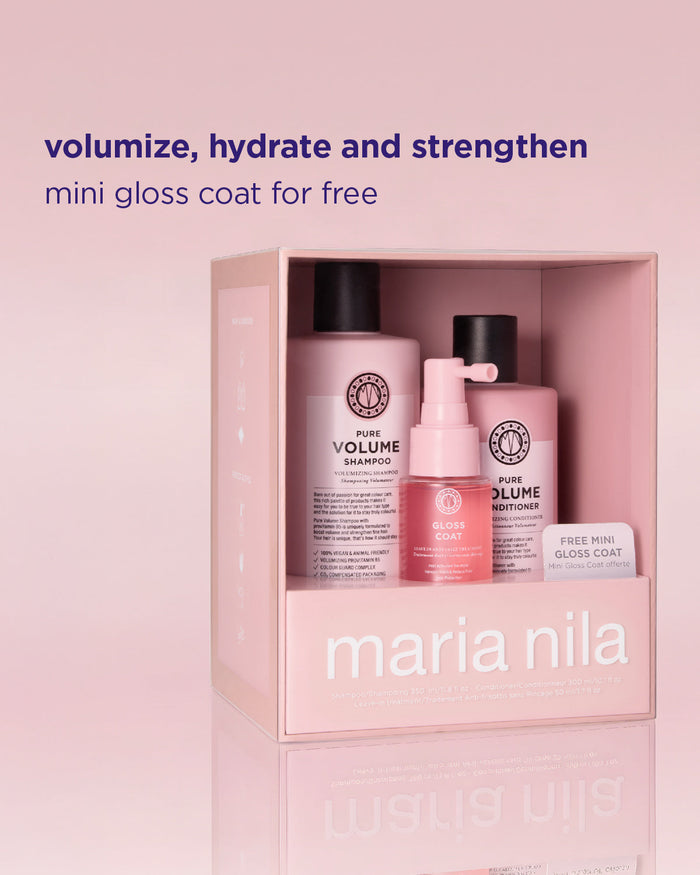 Pure Volume Beauty Box - Maria Nila holiday gift set at Solvi Salon, Boise, Idaho (photo 3)