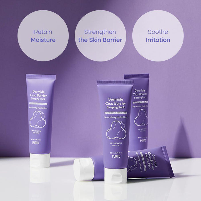 Purito SEOUL Dermide Cica Barrier Sleeping Pack 80 mL