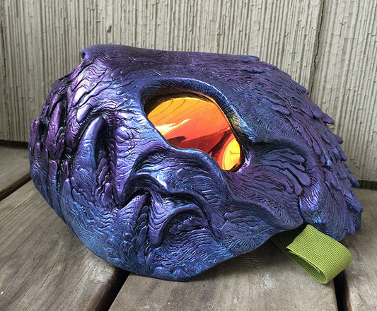 PURPLE IRIDECENT HATE WRAITH MASK- READY TO WEAR