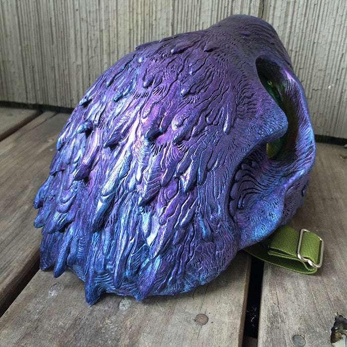 PURPLE IRIDECENT HATE WRAITH MASK- READY TO WEAR
