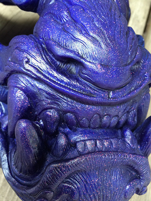 PURPLE PANTHER GLOW IN THE DARK MASK