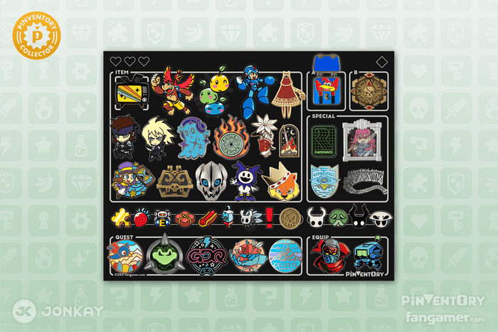 Quest Gear Pinboard