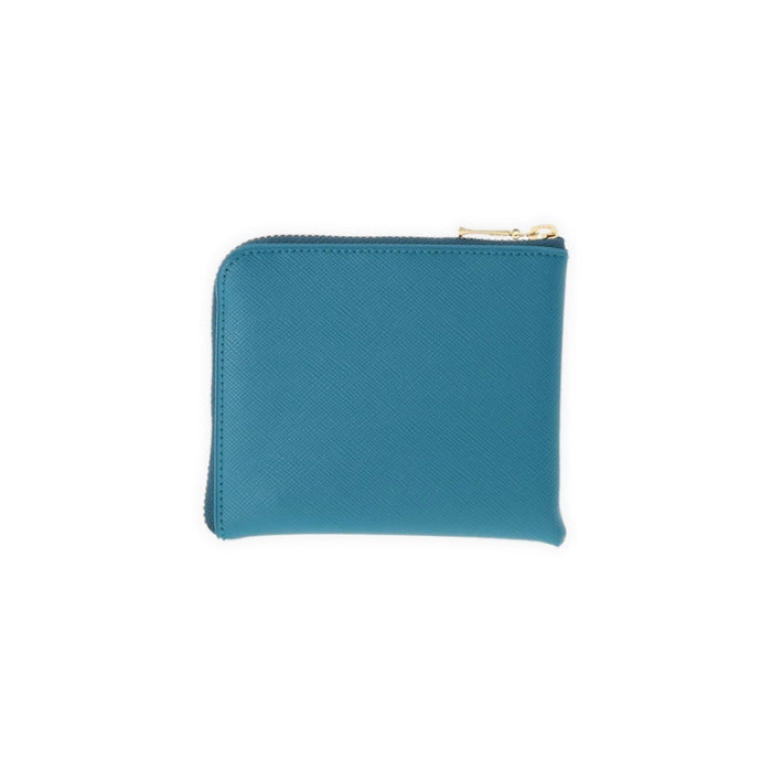Quitterie Half Zip Wallet - Turquoise