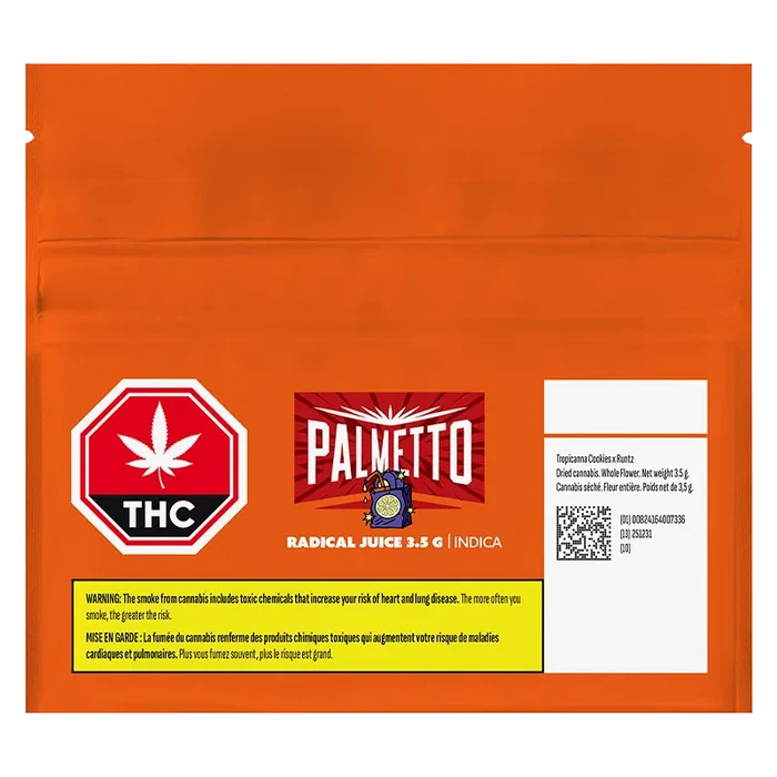 Palmetto 3.5 g Radical Juice Flower