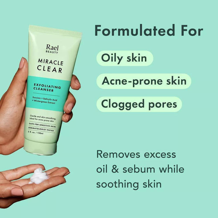 Rael Beauty Miracle Clear Exfoliating Cleanser 150 mL