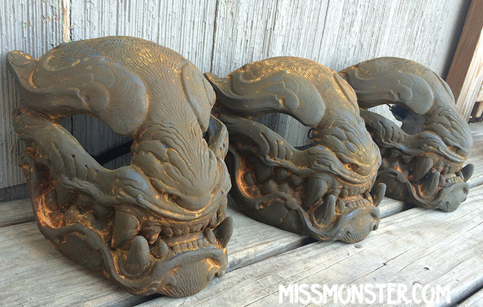 READY TO SHIP PANTHER MASK- RUST
